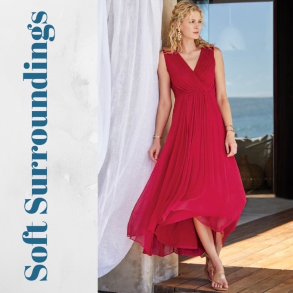soft surroundings charmonte dress